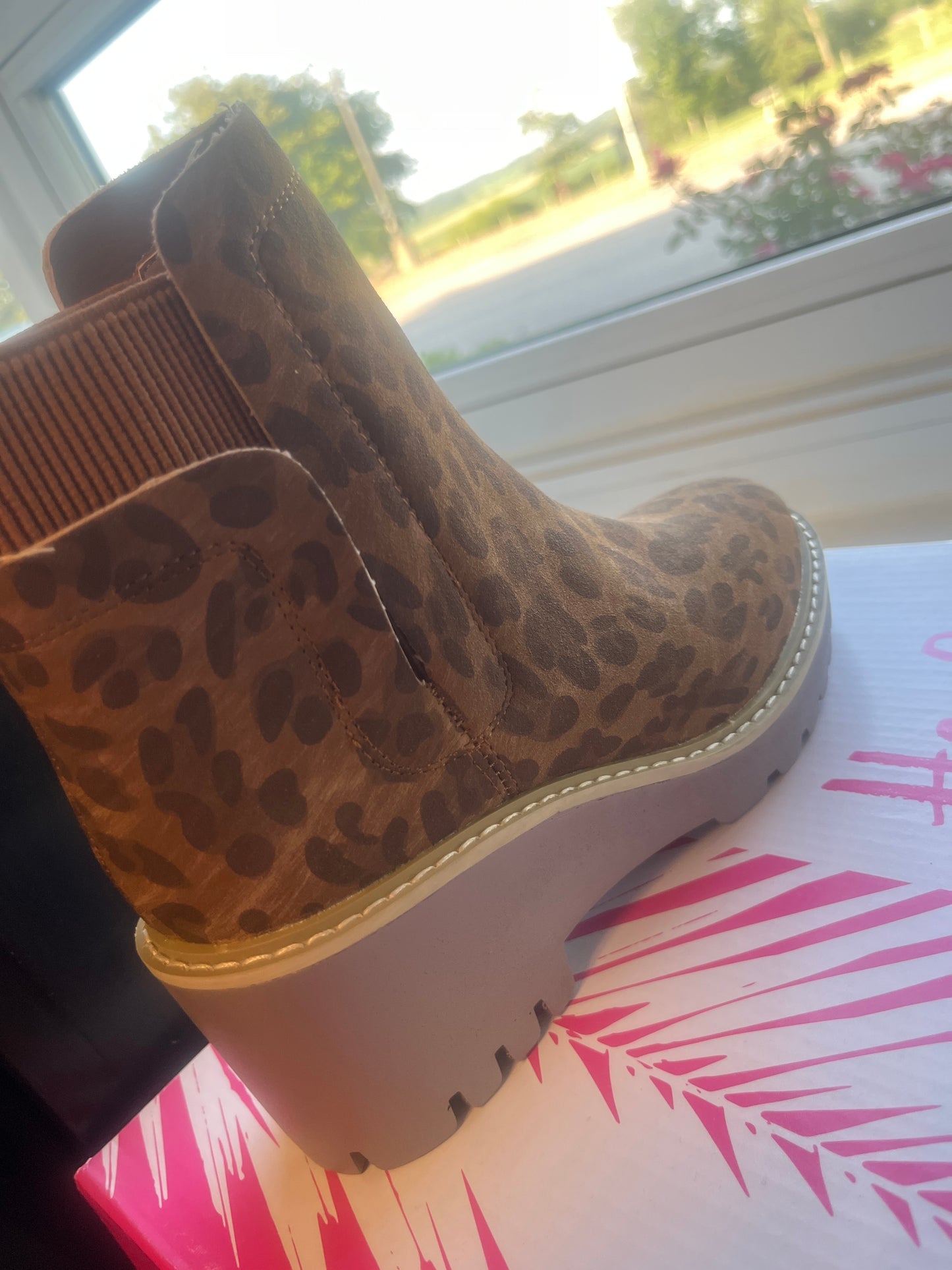 Leopard or Black Boot