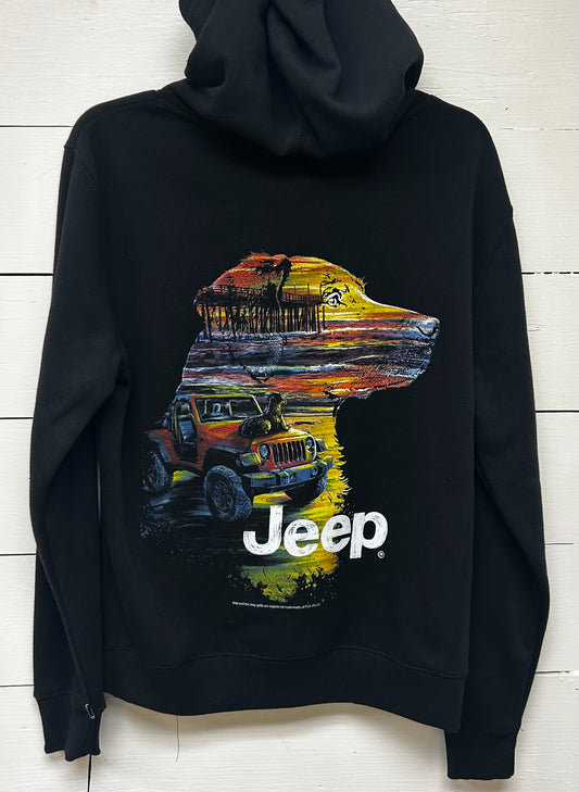 Jeep Dog Hoodie