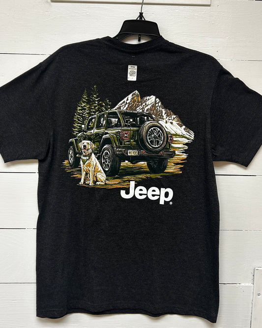 Jeep Mountain Dog Shirt