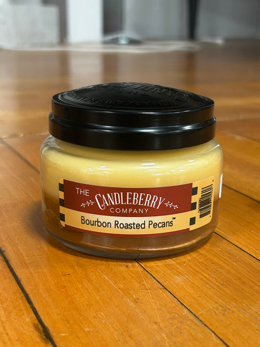 Candleberry Bourbon Roasted Pecans Candle (Small)