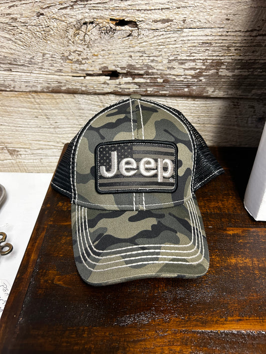 Camo Jeep Hat